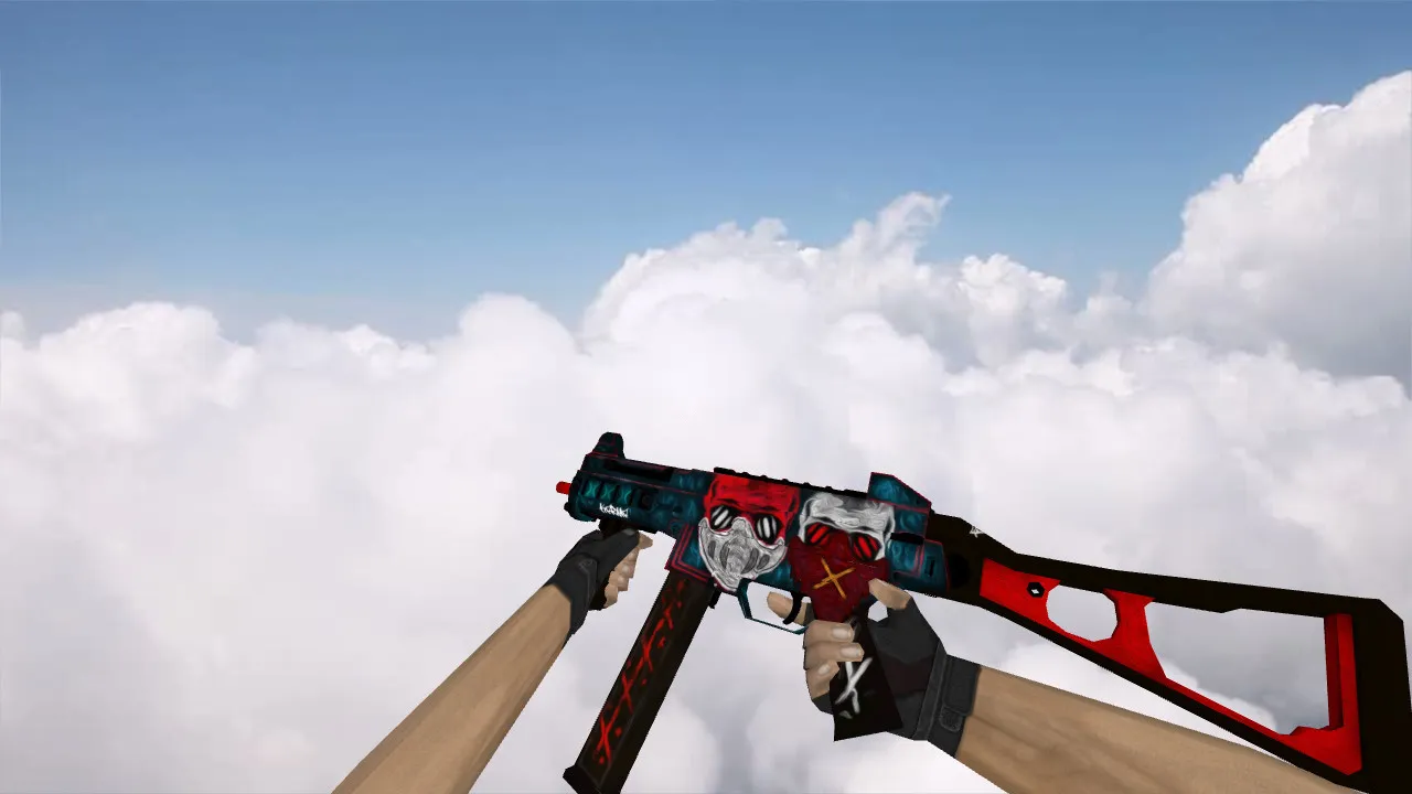 Скриншот Модель «UMP-45 Cutter» для CS 1.6 - Оружие с уникальным стилем