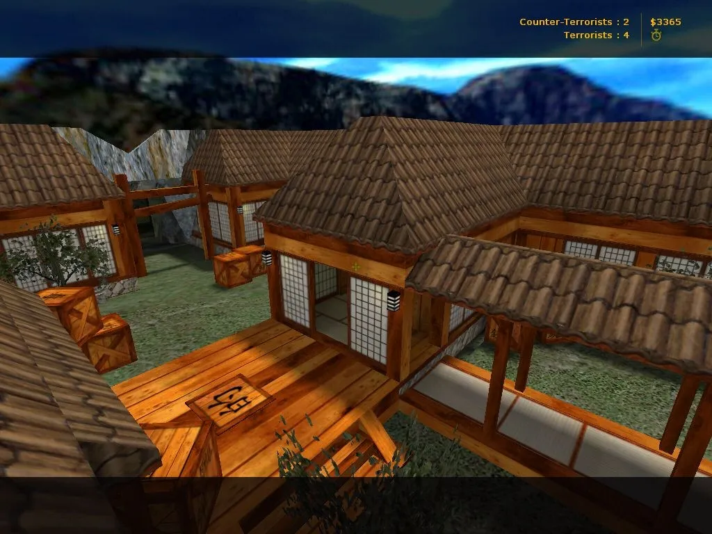 Скриншот  de_avalley для CS 1.6: тактика сторон, точки, b&mid, .nav и оптимизация карты