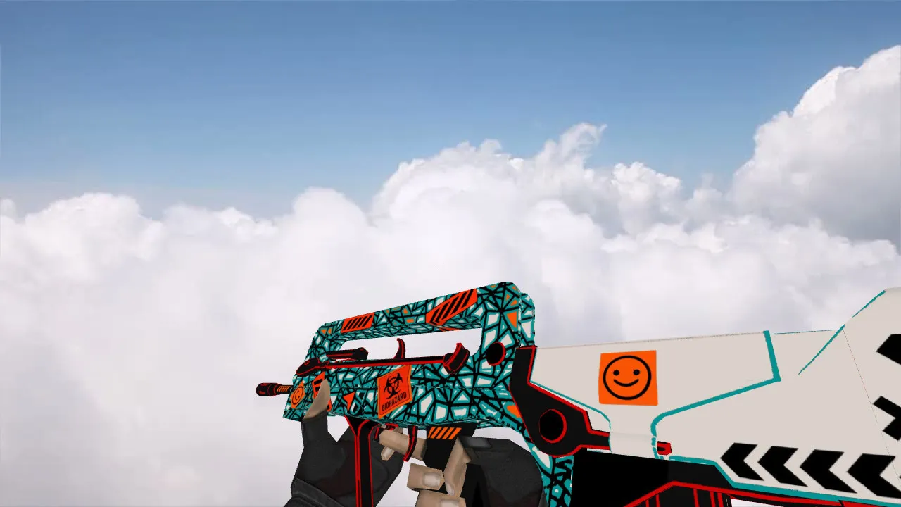 Скриншот Модель «Famas Angry Emoji» для CS 1.6 - Скачать