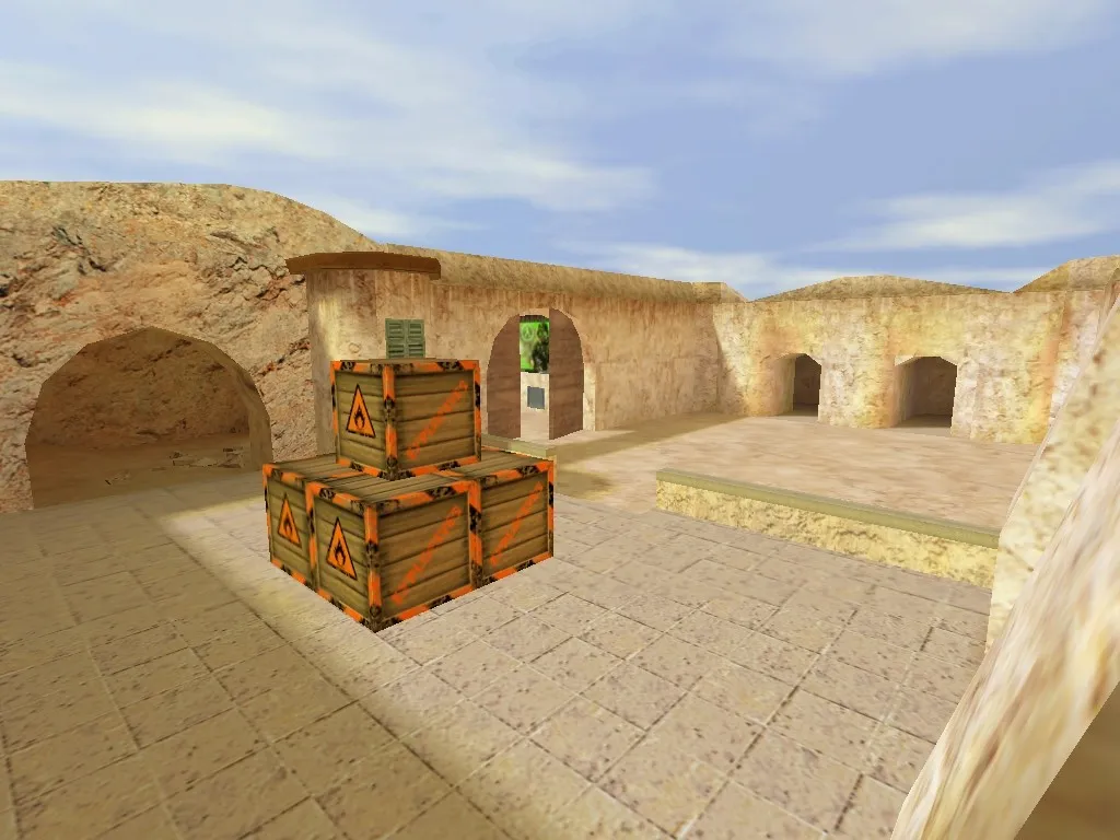Скриншот  Карта de_tfc_a4 для CS 1.6 - подробный обзор и тактики
