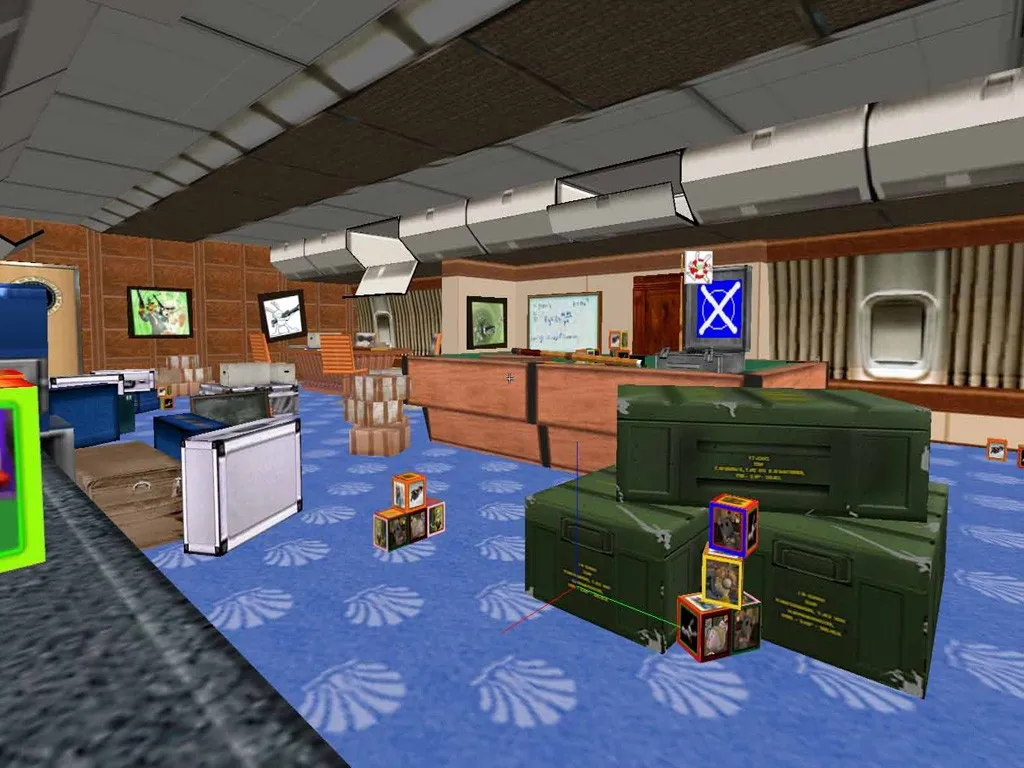 Скриншот  Карта de_rats_aircraft_csz для CS 1.6 - Погружение в мир миниатюр