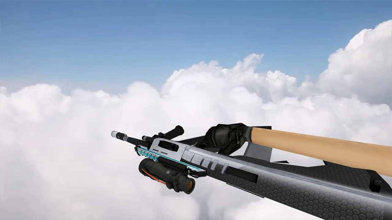 Скриншот Модель AUG Alpha для CS 1.6 - Улучшенный опыт игры