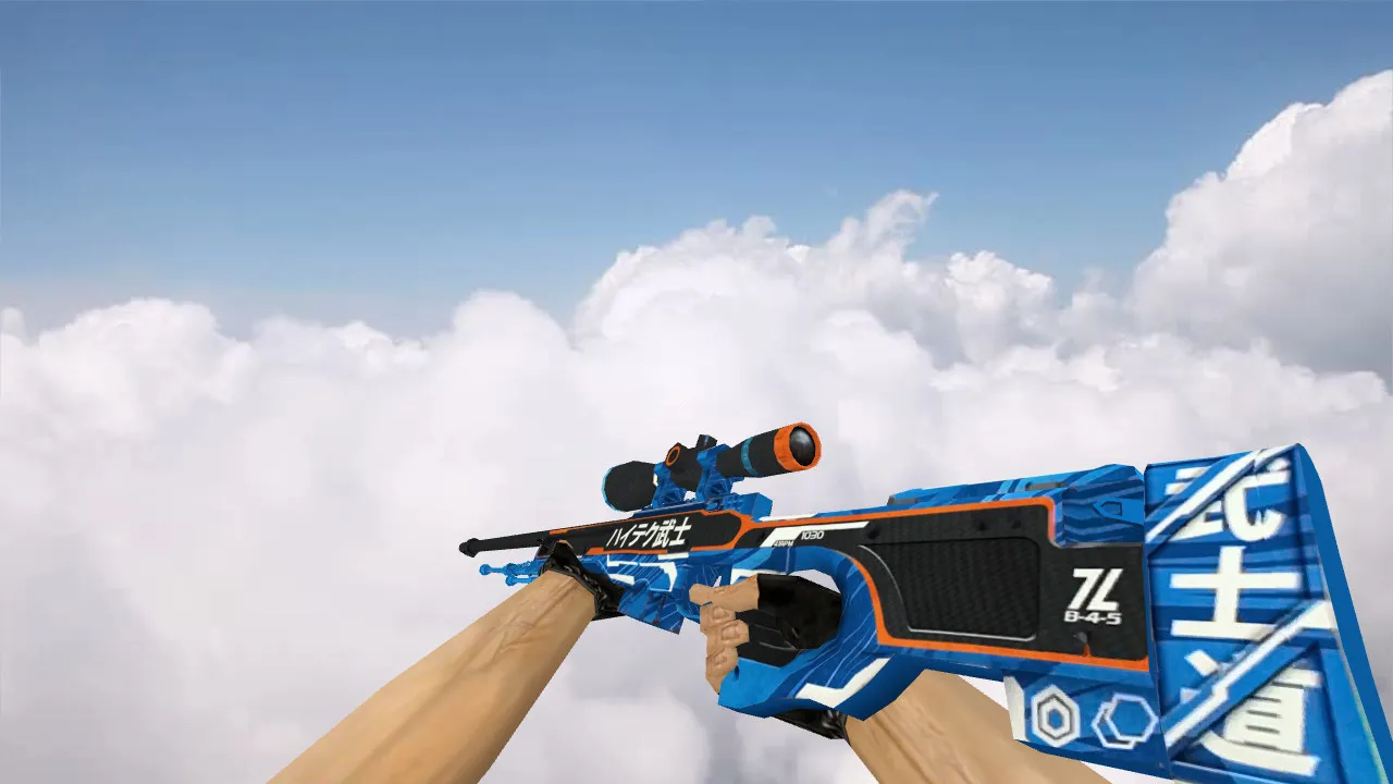 Скриншот Модель AWP Ronin Evolved для CS 1.6 - Оружие с уникальным дизайном