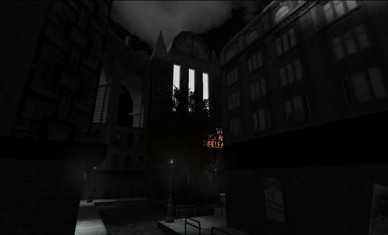 Скриншот  de_dystopia_revisited для CS 1.6: точки, маршруты, .nav и оптимизация карты