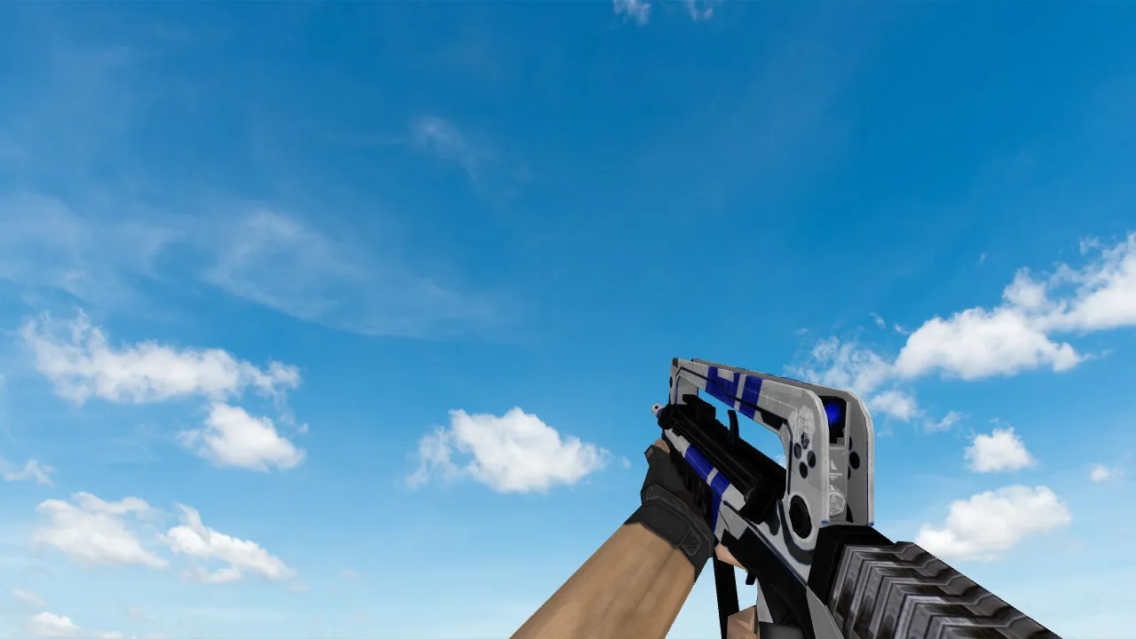 Скриншот Модель «Famas Gekko» для CS 1.6 - Качественные текстуры и анимация