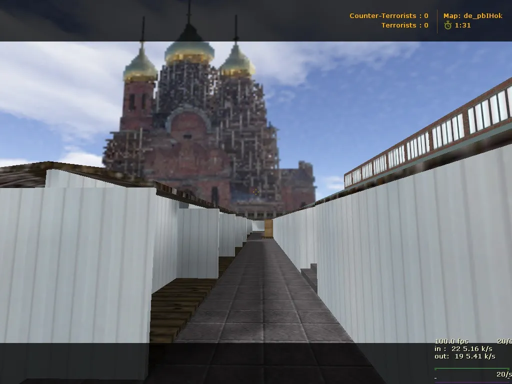 Скриншот  Карта de_pbihok для CS 1.6: Баланс и Тактика