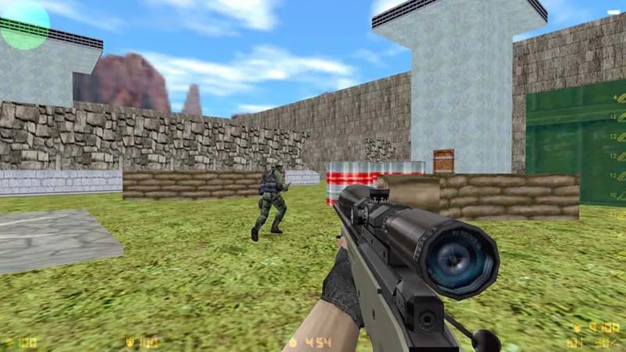 Скриншот  Карта de_warzone для CS 1.6: Тактические возможности и оптимизация