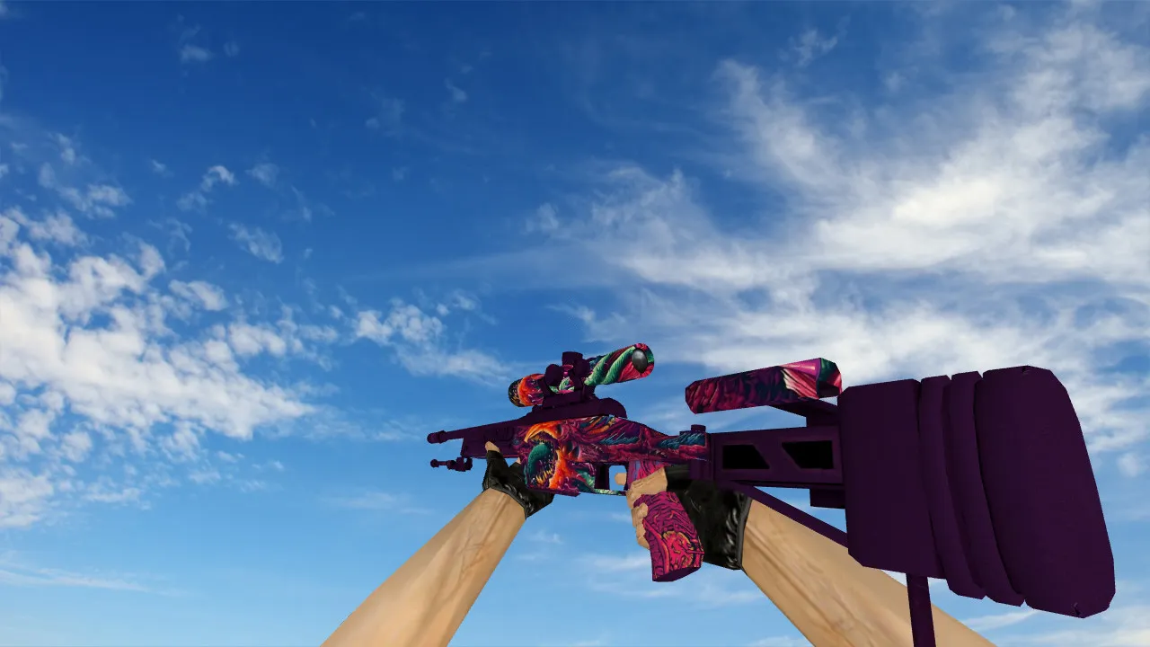 Скриншот Модель SSG-08 «Скоростной зверь» для CS 1.6: Качество и детали