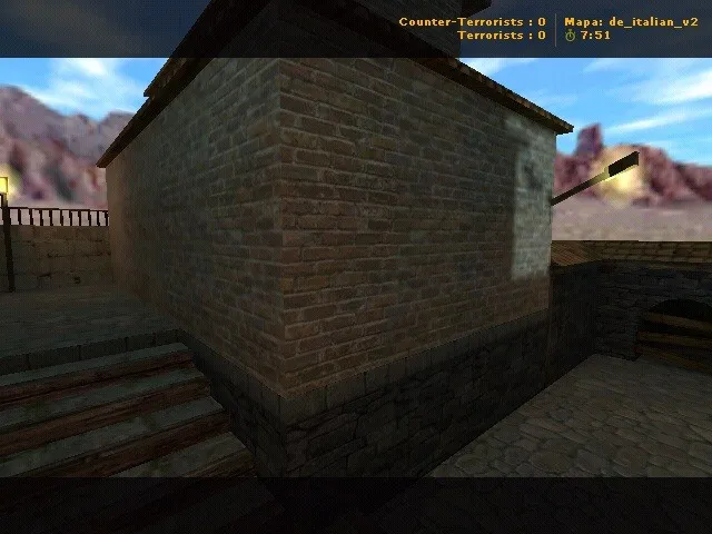 Скриншот Карта «de_italian_v2» для CS 1.6