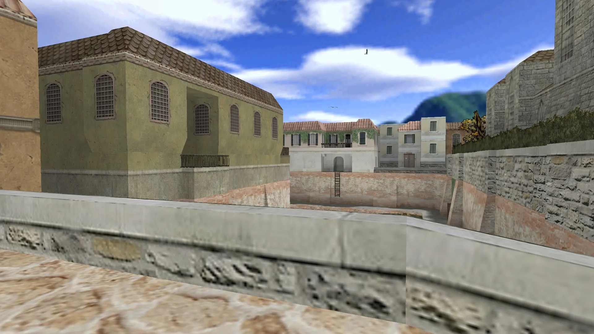 Скриншот  Карта de_flow_b4 для CS 1.6: точки, раскидки, навигация ботов и оптимизация wpoly/epoly