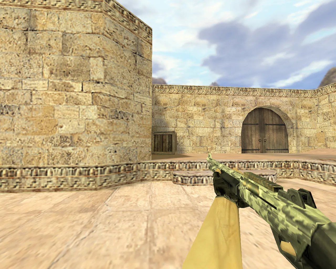 Скриншот Модель XM1014 Снежный камуфляж для CS 1.6