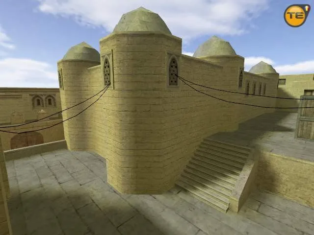 Скриншот  css_dust2x2 — DE карта для CS 1.6: точки, баланс сторон, .nav и оптимизация wpoly/epoly