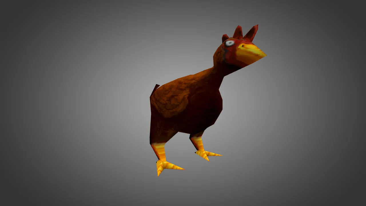 Скриншот Модель «Brown Chicken» для CS 1.6 - Уникальный скин для вашего игрового опыта
