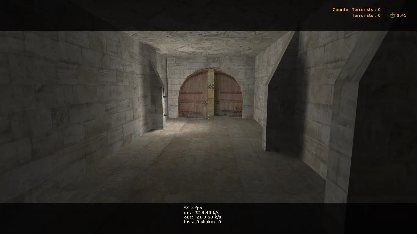 Скриншот  de_brothers карта для CS 1.6: тактика за CT и T, точки контроля, .nav и оптимизация wpoly/epoly