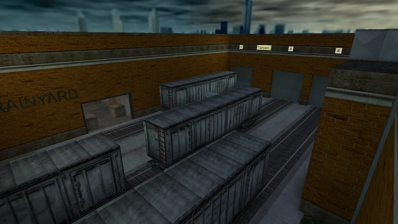 Скриншот  Карта de_trainyard_se для CS 1.6: Тактика и особенности
