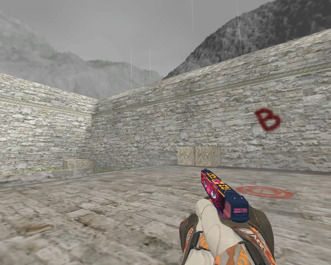 Скриншот Glock «Мода» (Vogue) для CS 1.6 - Качественная модель оружия