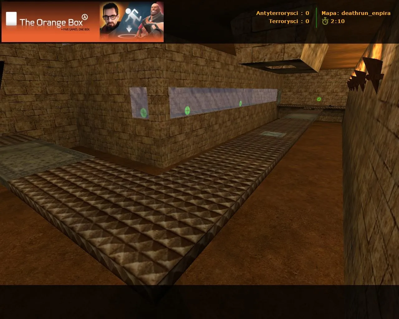 Скриншот  deathrun_enpira — карта deathrun для CS 1.6: баланс сторон, точки, .nav и оптимизация wpoly/epoly