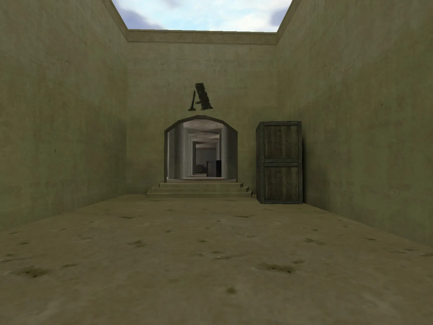 Скриншот de_dust_x_version_csgo для CS 1.6: тактика, точки, .nav для ботов и оптимизация карты