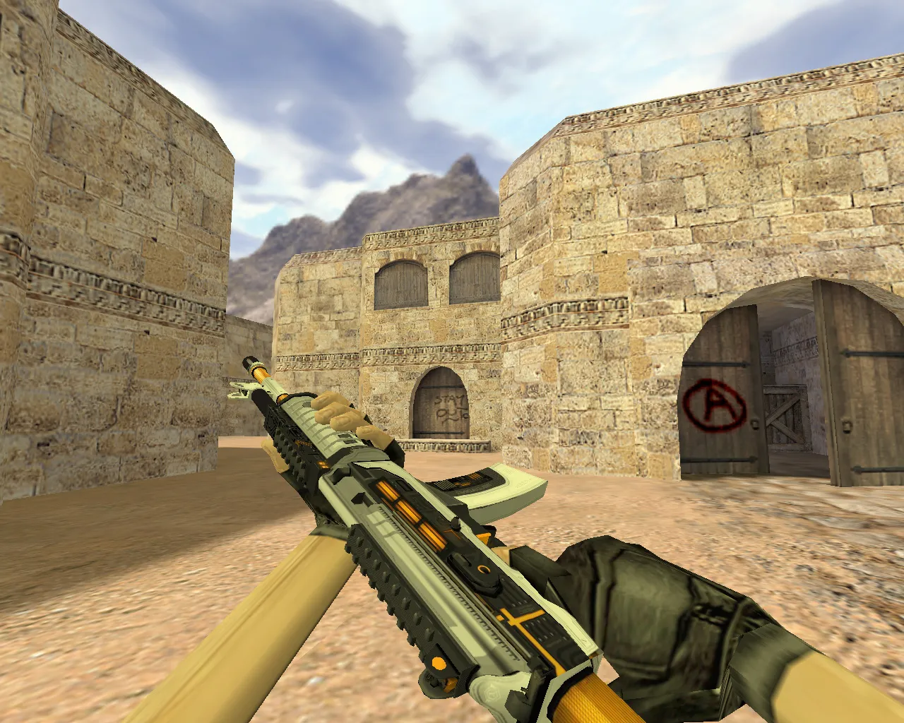 Скриншот Модель «Galil Слияние» для CS 1.6 - Оружие с уникальной анимацией