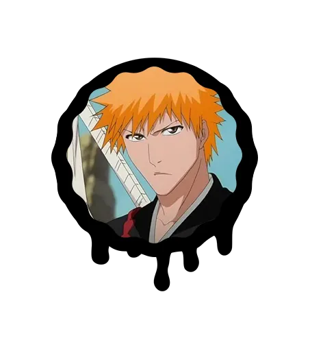 Скриншот Граффити «Ичиго Куросаки» для CS 1.6 - Аниме в игре