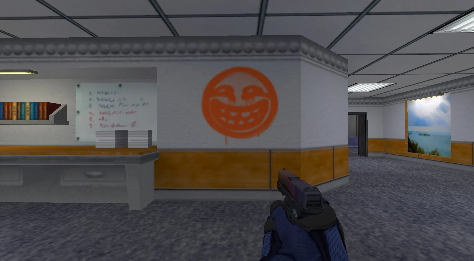 Скриншот Граффити «Лесть» для CS 1.6 – погружение в мир искусства