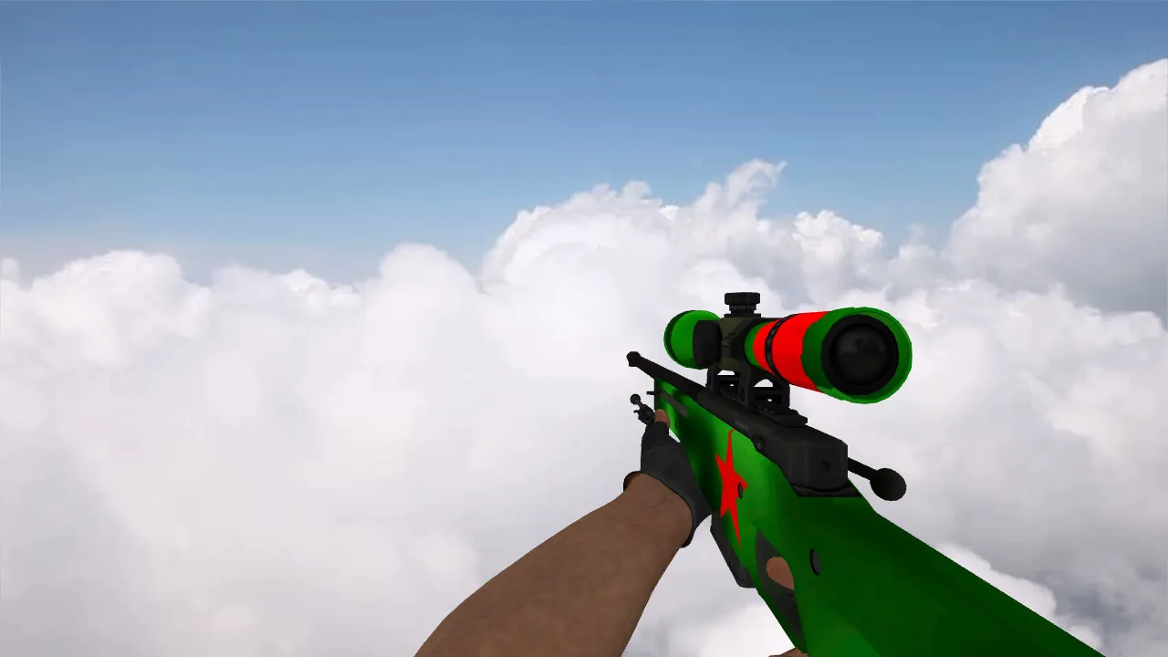 Скриншот Модель AWP Redstar для CS 1.6 - Качественная замена