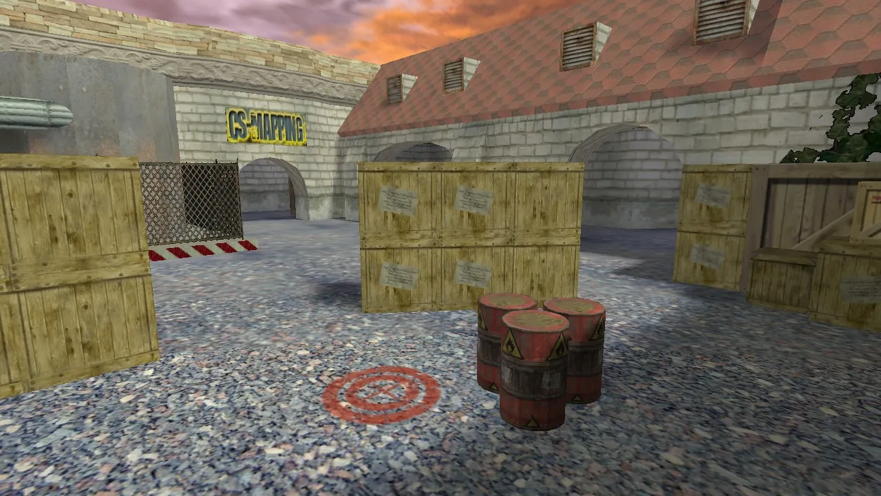 Скриншот  Карта de_zelan для Counter-Strike 1.6 - Тактика и особенности