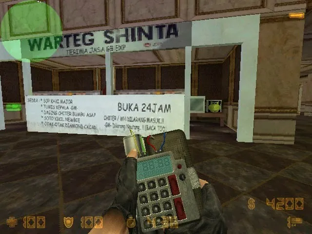 Скриншот  Карта de_newluxville для CS 1.6 - Тактические особенности и баланс