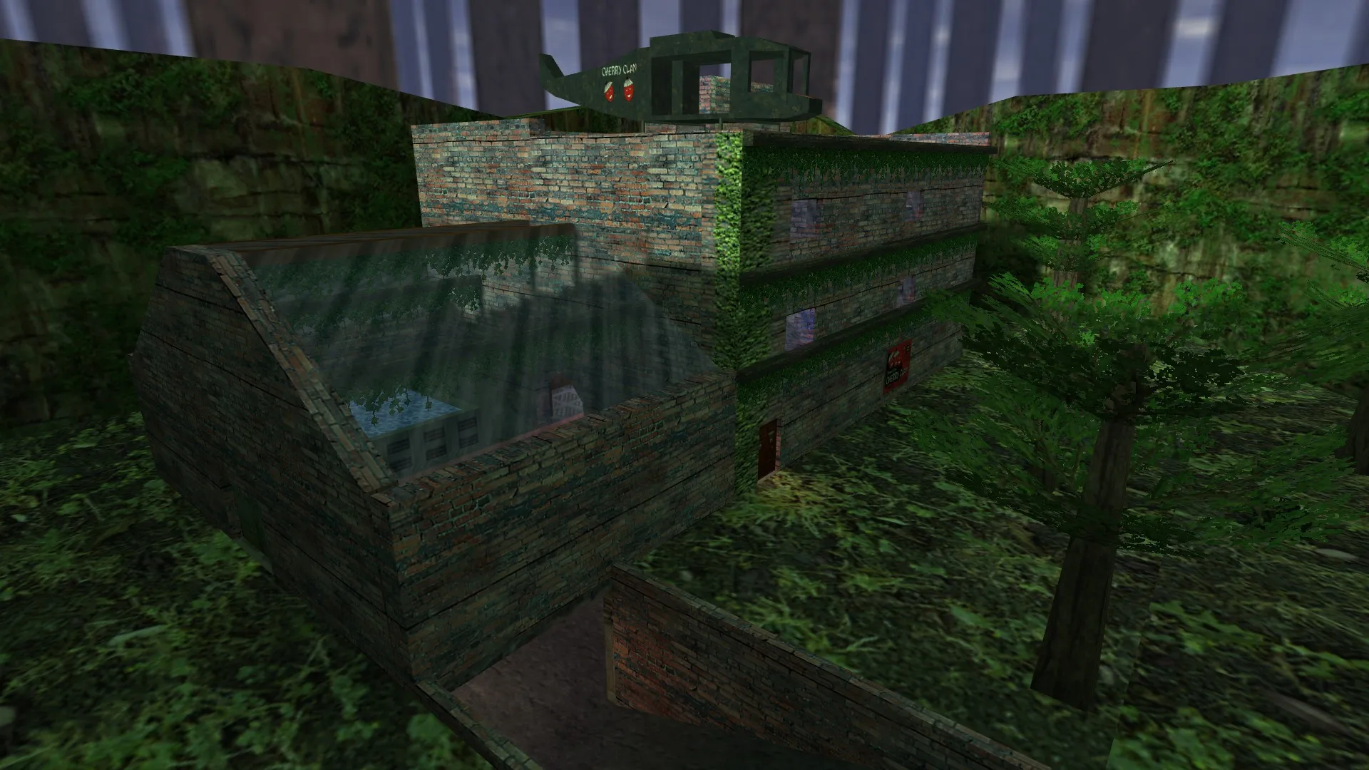 Скриншот Карта «cc_secret_base» для CS 1.6: точки, тактика за Terror и CT, настройка для сервера и ботов