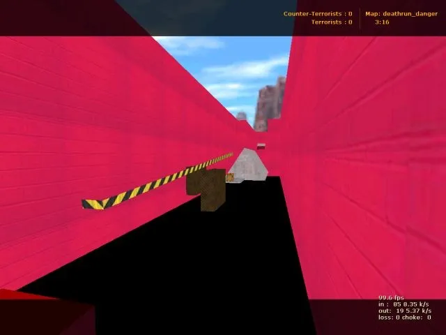 Скриншот Карта «deathrun_danger» для CS 1.6