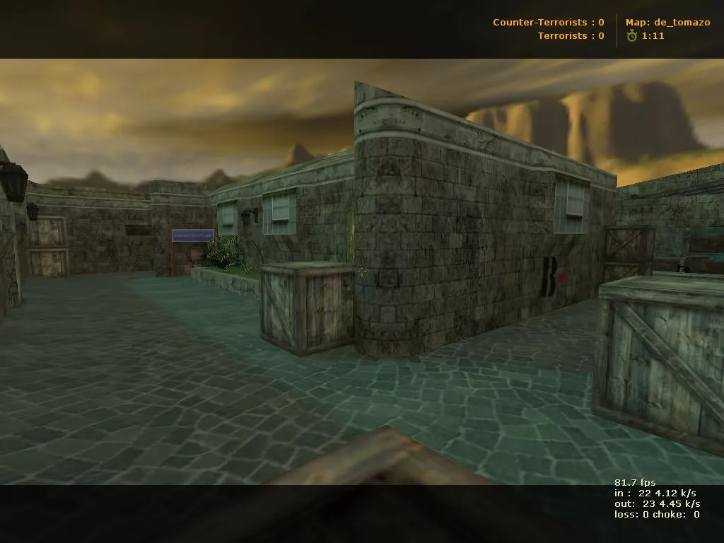 Скриншот  Карта de_tomazo для CS 1.6: тактика и особенности