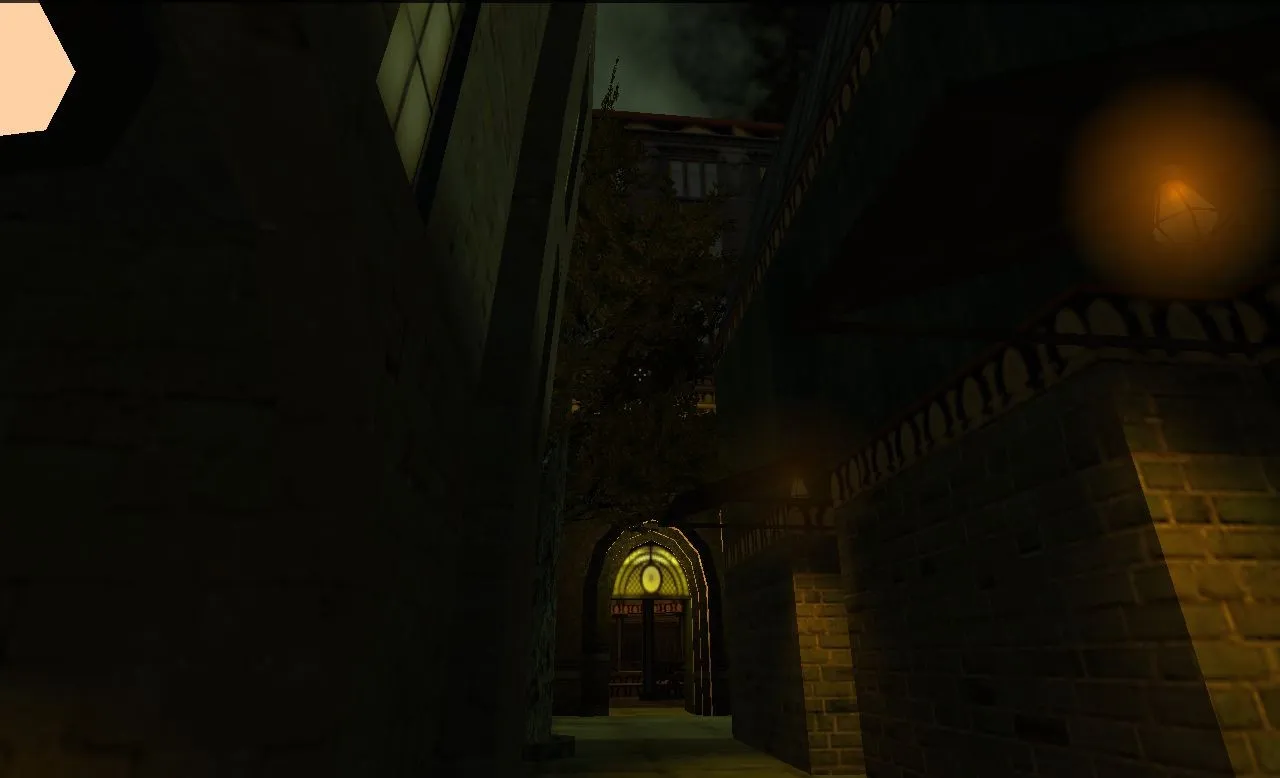 Скриншот  de_dystopia — DE карта для CS 1.6: тактика, баланс сторон, оптимизация, .nav и базовые настройки