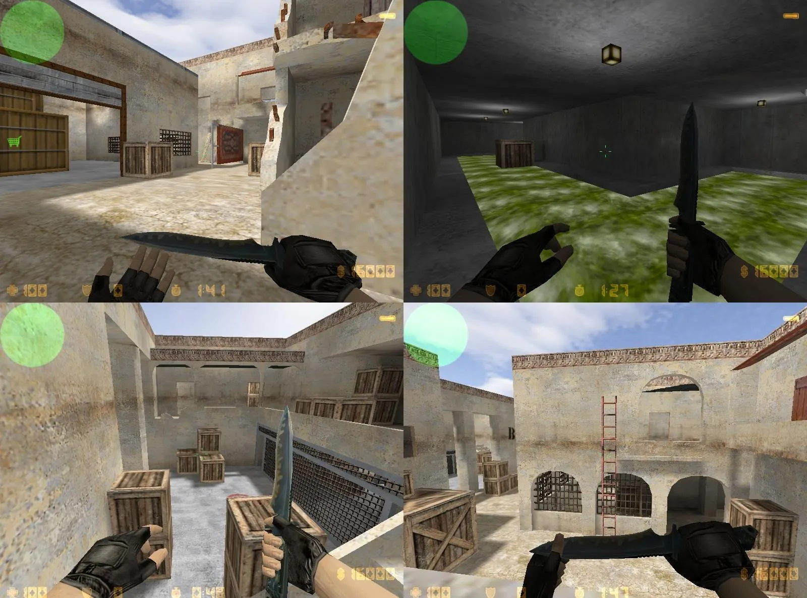 Скриншот  Карта de_xyz для CS 1.6: тактика, баланс и оптимизация