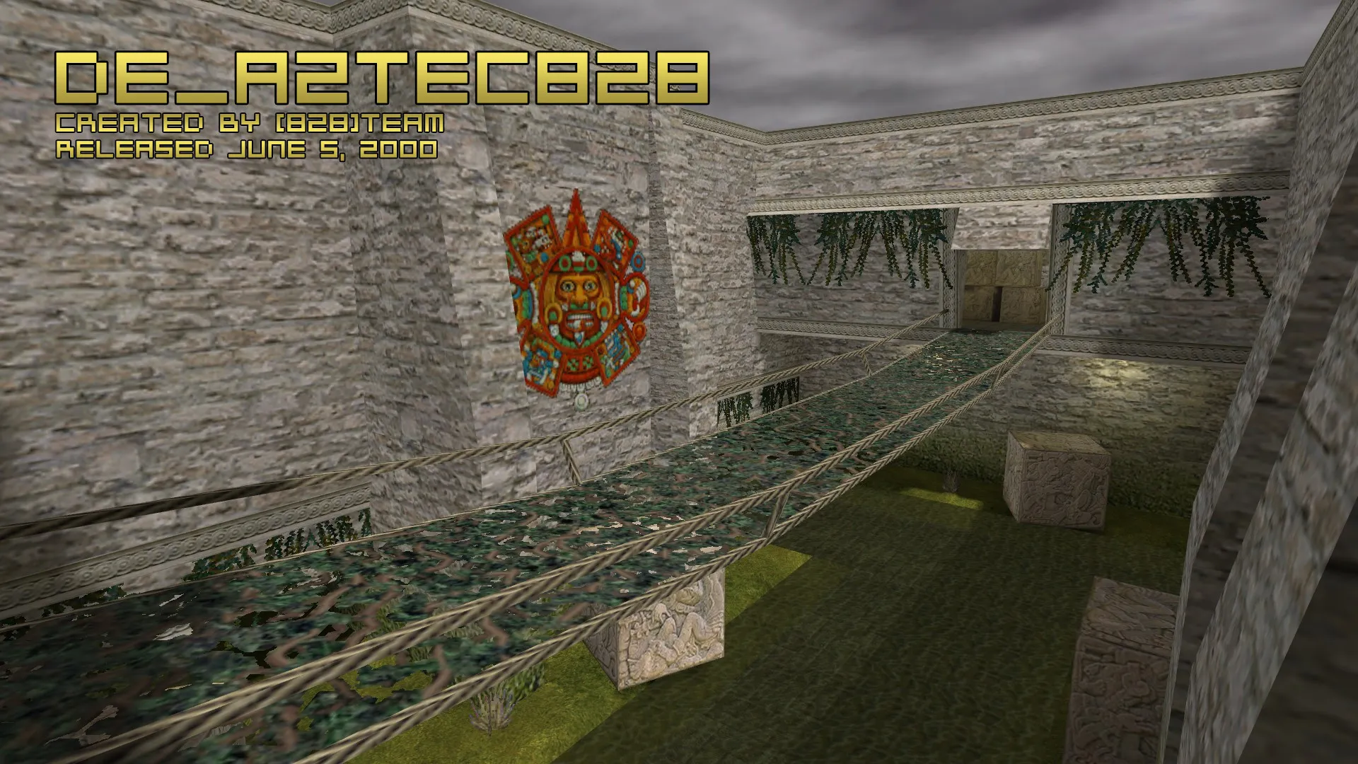 Скриншот  de_aztec828 для CS 1.6: обзор карты, точки, баланс сторон, .nav и оптимизация wpoly/epoly