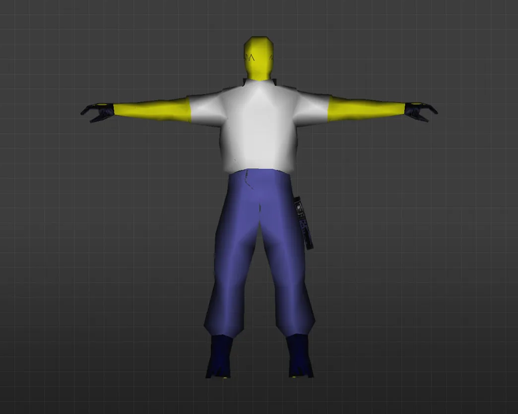 Скриншот Модель «Гомер Симпсон» для CS 1.6 - Уникальные скины для игроков