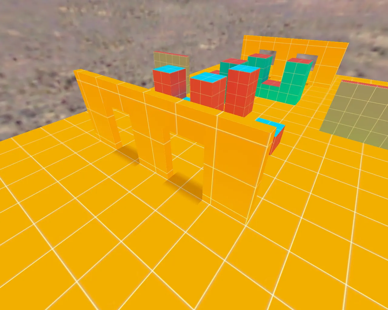 Скриншот  aim_devstyle для CS 1.6 — AIM карта: споты, линии, тренировка раскидки и хедшотов