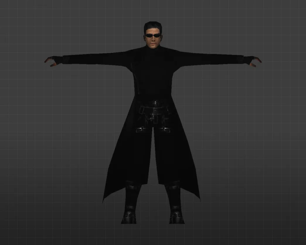 Скриншот Модель «Нео» для CS 1.6 – Уникальный стиль в игре