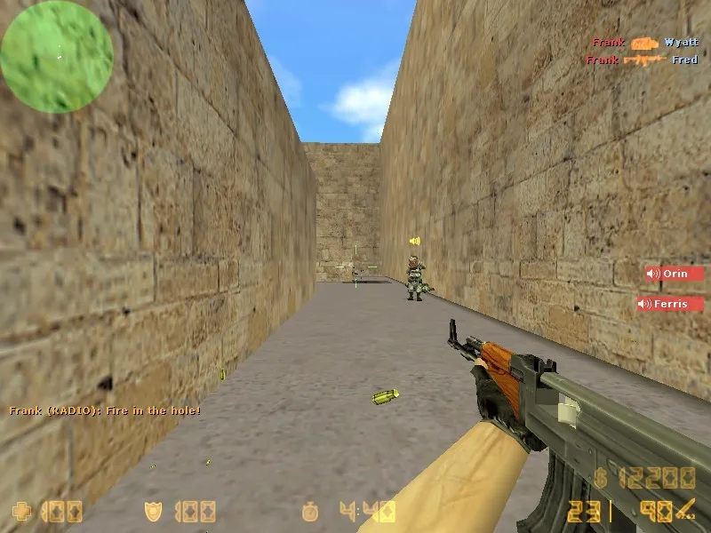 Скриншот  de_bomb.bieber — DE карта для CS 1.6: баланс сторон, точки, .nav для ботов, оптимизация wpoly/epoly