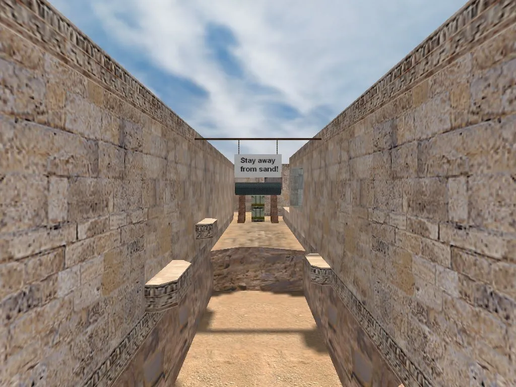 Скриншот Карта «deathrun_dustroad» для CS 1.6