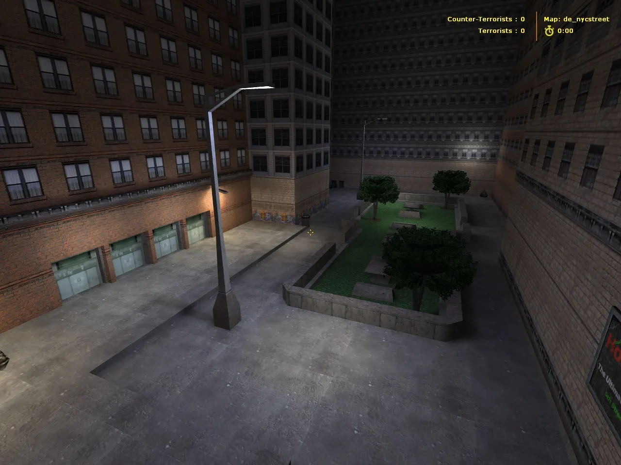 Скриншот Карта «de_nycstreet» для CS 1.6