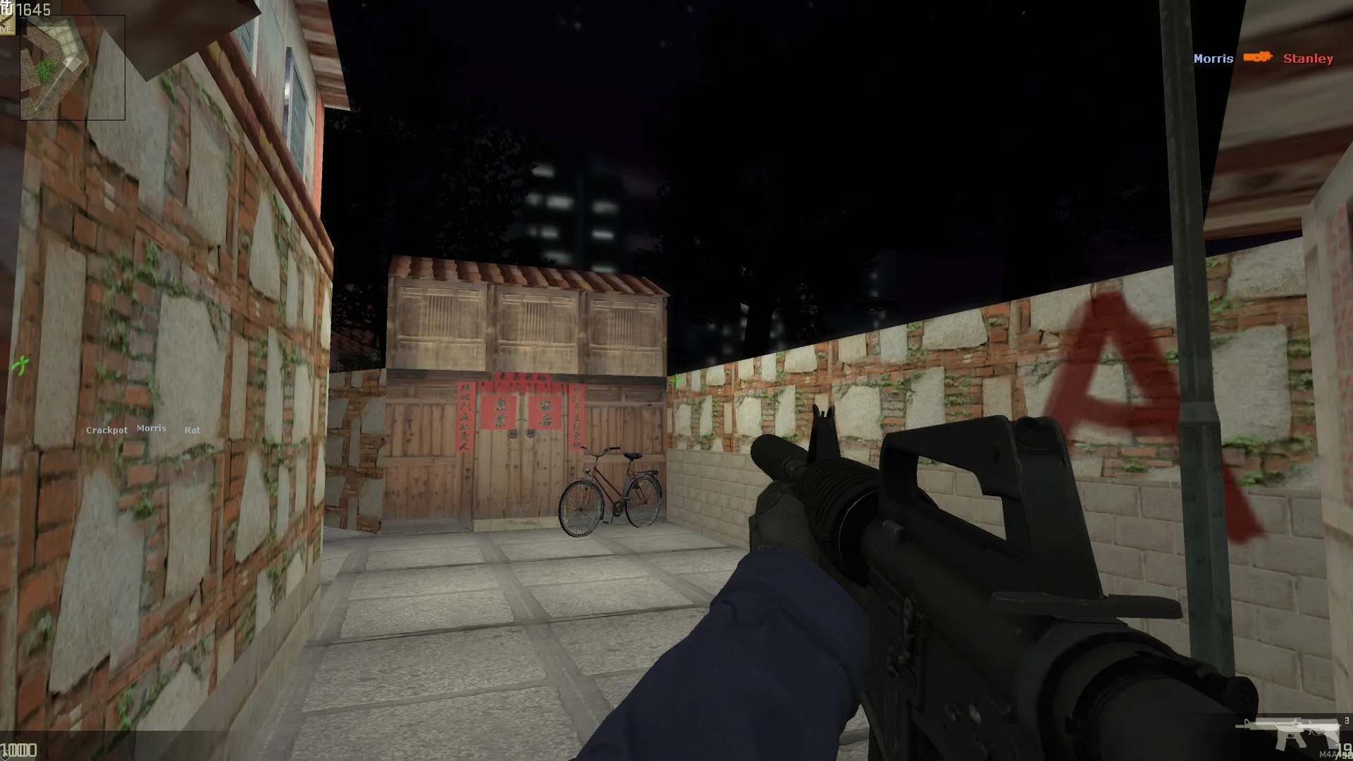 Скриншот  de_carpcity_night — ночная DE карта для CS 1.6: точки, маршруты, .nav и оптимизация