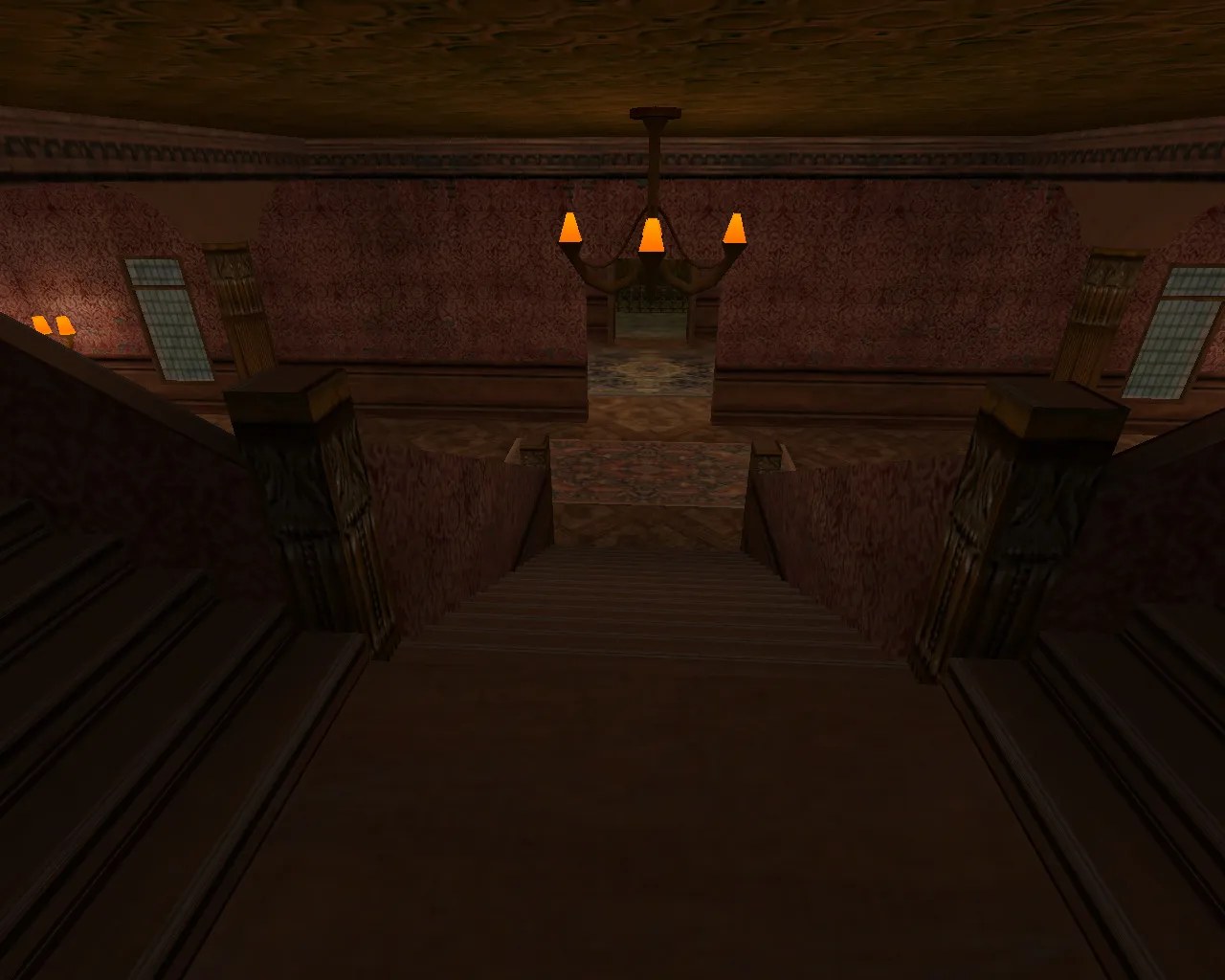 Скриншот  Карта cs_usherhouse для CS 1.6: баланс сторон, точки, .nav и оптимизация wpoly/epoly