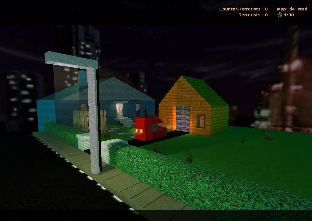 Скриншот Карта de_stad для CS 1.6: Тактические возможности и оптимизация