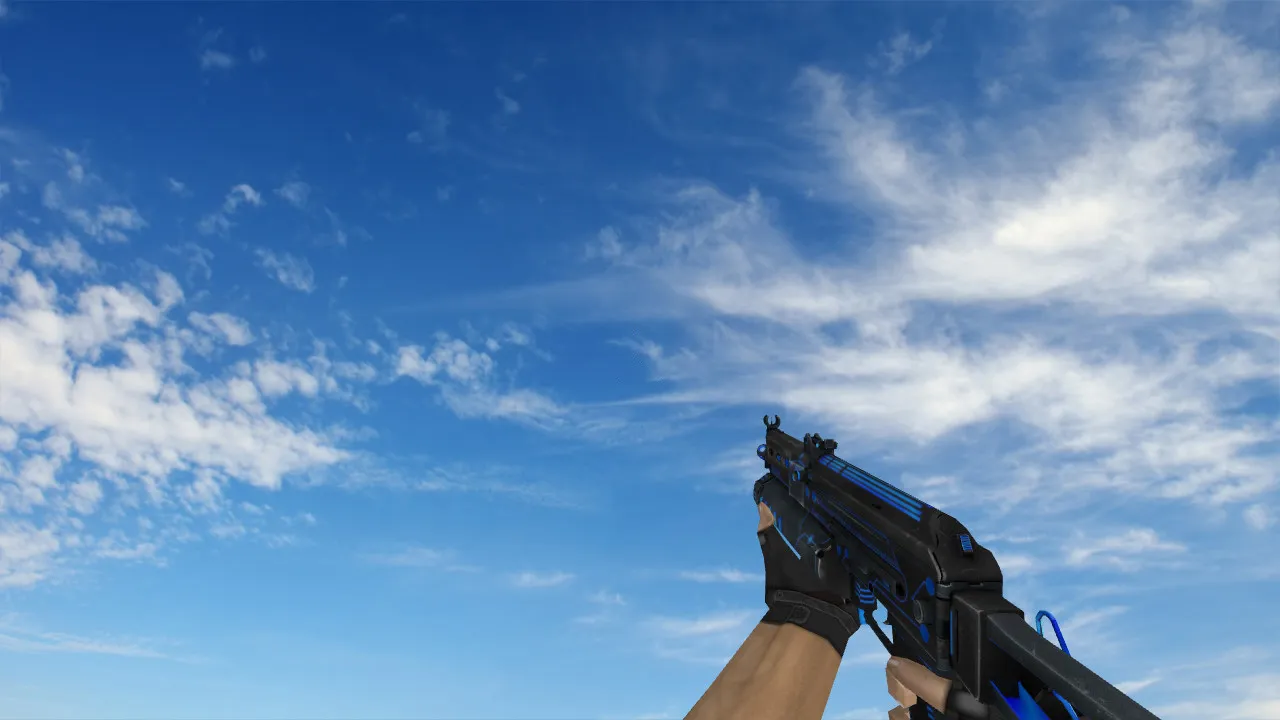 Скриншот Модель «PP-19 Bizon Plasmax» для CS 1.6 - Уникальное оружие