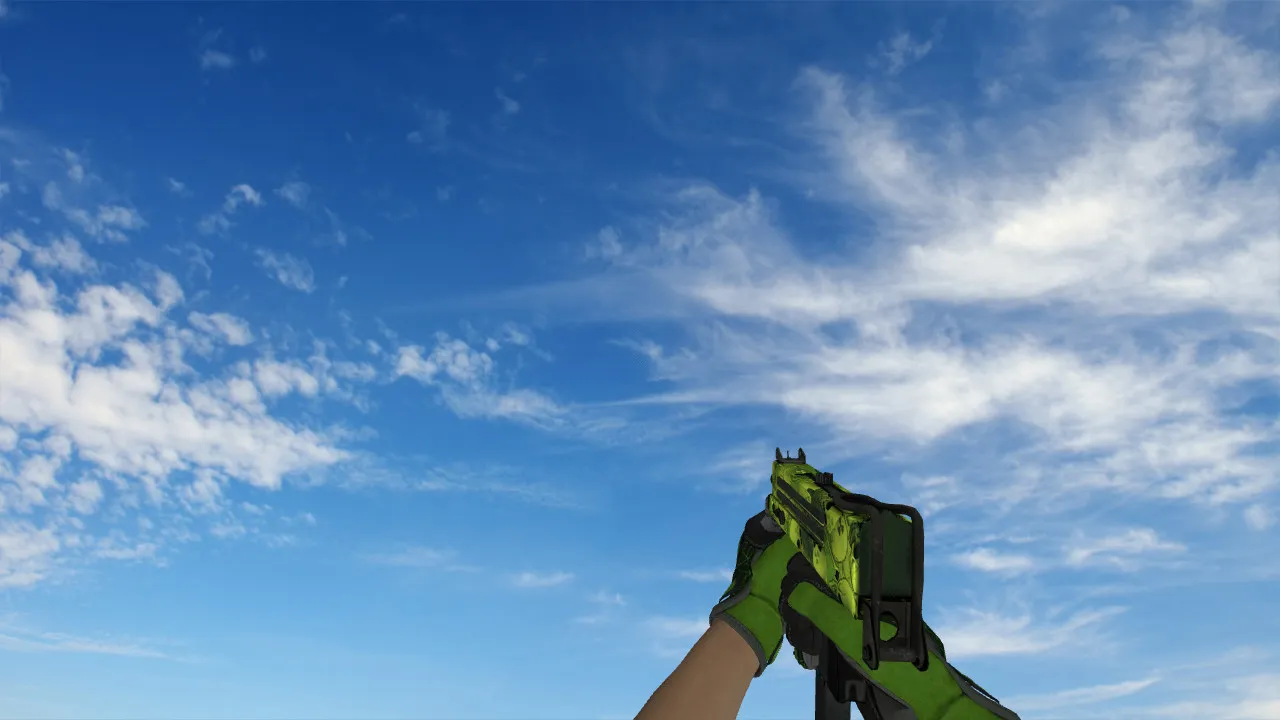 Скриншот  Пак моделей Specialist Gloves Emerald Web Pack для CS 1.6: v_/p_/w_ модели, звуки, анимация осмотра и качество текстур