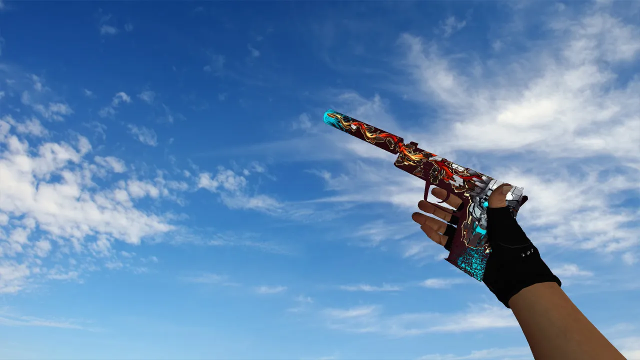 Скриншот  Пак моделей оружия из CS GO для CS 1.6: v_, p_, w_, звуки, анимация осмотра и качество текстур