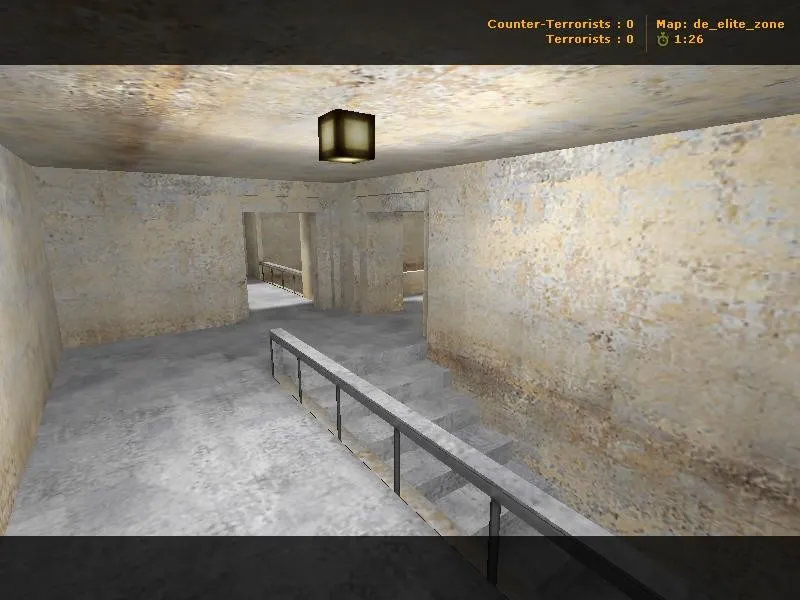 Скриншот  de_elite_zone для CS 1.6: карта, точки, .nav и оптимизация (wpoly/epoly)