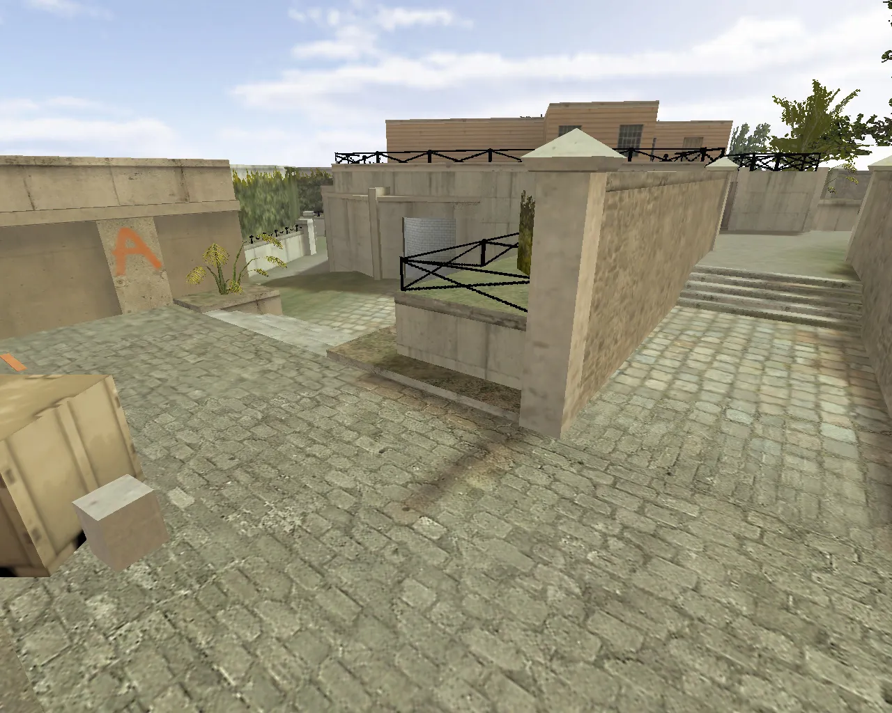 Скриншот  css_overpass для CS 1.6: de карта, точки, .nav для ботов, оптимизация wpoly/epoly