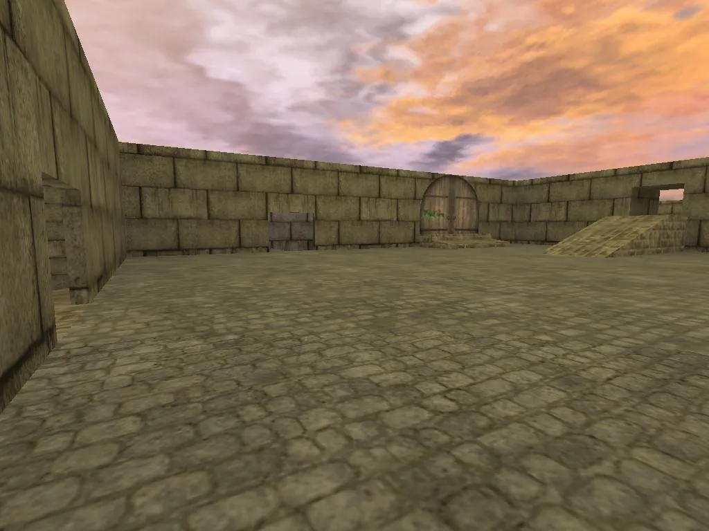 Скриншот de_10hr_lethal для CS 1.6: тактики за Т и КТ, баланс спавнов, bots .nav и оптимизация карты