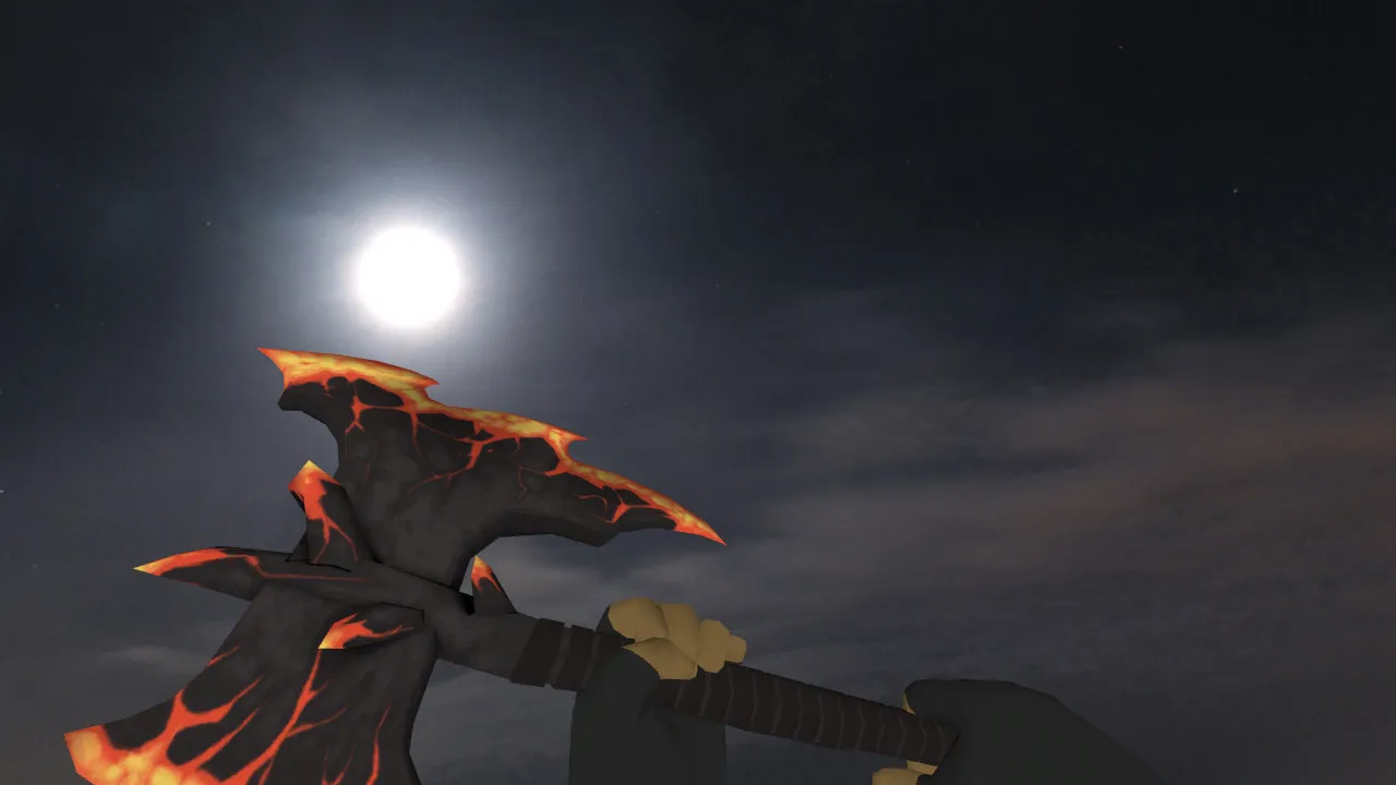 Скриншот Vulcanic Axe нож v_ model, p_ model, w_ model для CS 1.6: звуки, анимация осмотра, текстуры